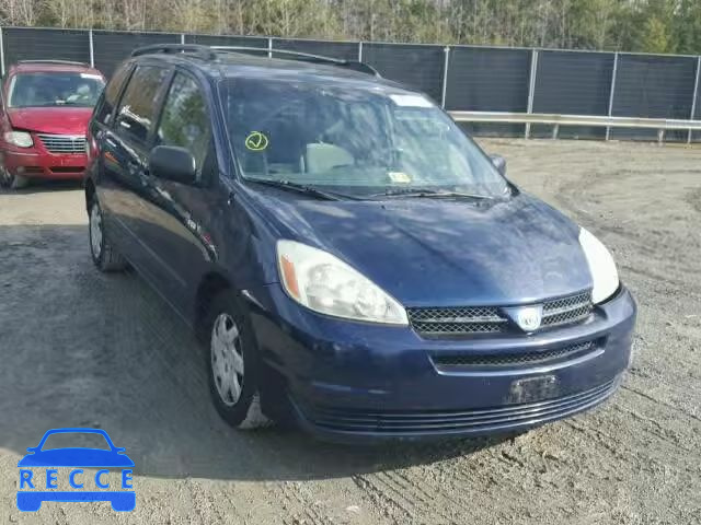 2004 TOYOTA SIENNA CE/ 5TDZA23C24S198816 image 0