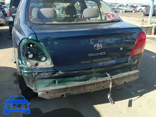 2001 TOYOTA ECHO JTDBT123110199087 image 8