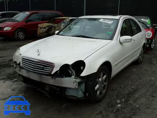 2002 MERCEDES-BENZ C240 WDBRF61J82F286629 image 1