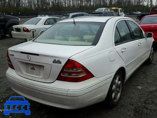 2002 MERCEDES-BENZ C240 WDBRF61J82F286629 image 3