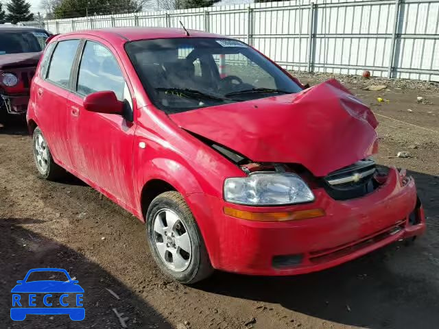 2006 CHEVROLET AVEO/LS KL1TD66616B660035 зображення 0