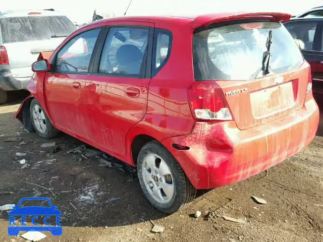 2006 CHEVROLET AVEO/LS KL1TD66616B660035 зображення 2