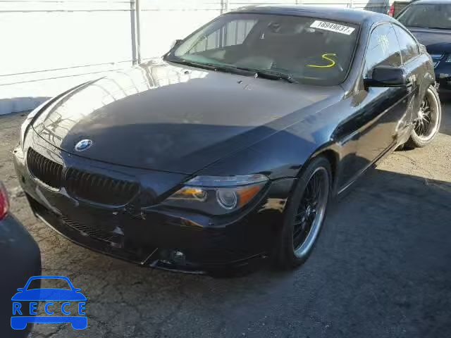 2007 BMW 650I WBAEH13527CR51804 image 1