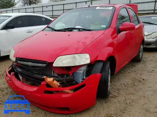 2004 CHEVROLET AVEO KL1TD52684B238485 image 1