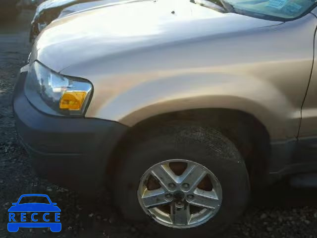 2005 FORD ESCAPE XLS 1FMYU92Z85KD14719 зображення 9