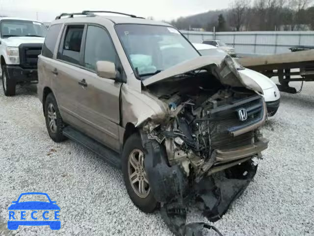 2004 HONDA PILOT EXL 2HKYF18534H571711 image 0