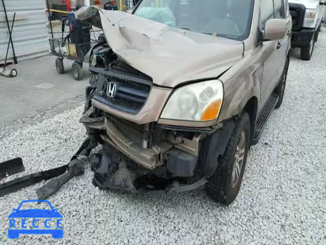 2004 HONDA PILOT EXL 2HKYF18534H571711 image 9