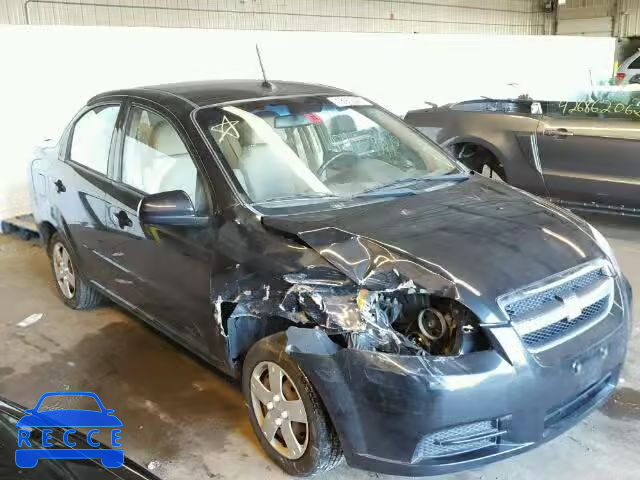 2010 CHEVROLET AVEO LS/LT KL1TD5DE6AB124114 зображення 0