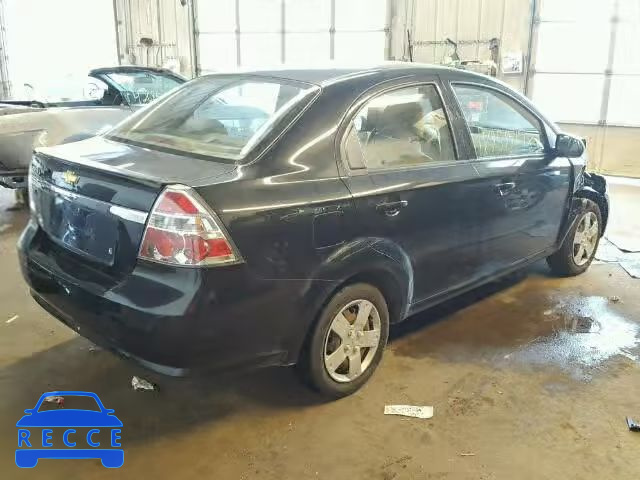 2010 CHEVROLET AVEO LS/LT KL1TD5DE6AB124114 image 3