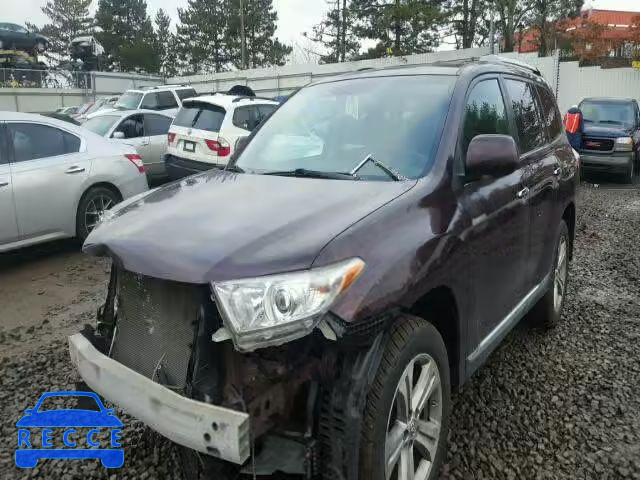 2011 TOYOTA HIGHLANDER 5TDDK3EH3BS069051 Bild 1