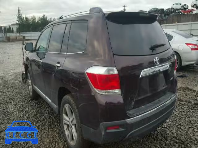 2011 TOYOTA HIGHLANDER 5TDDK3EH3BS069051 Bild 2