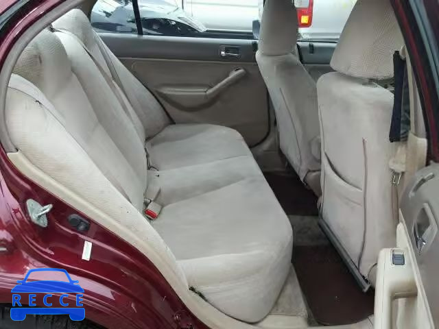 2002 HONDA CIVIC LX 1HGES16642L076938 зображення 5