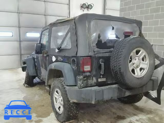 2007 JEEP WRANGLER X 1J4FA24167L160246 image 2