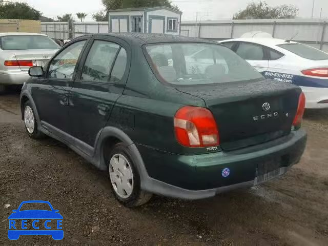 2001 TOYOTA ECHO JTDBT123610114499 image 2