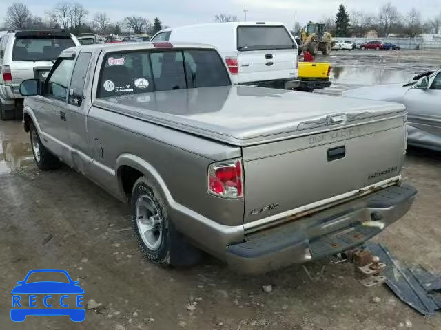 1999 CHEVROLET S10 1GCCS19X6X8162742 зображення 2