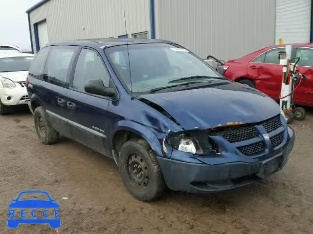 2001 DODGE CARAVAN SE 1B4GP25361B134717 Bild 0