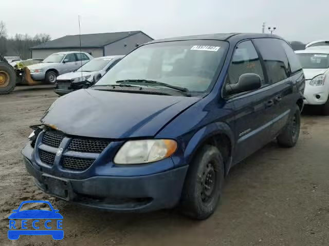 2001 DODGE CARAVAN SE 1B4GP25361B134717 image 1