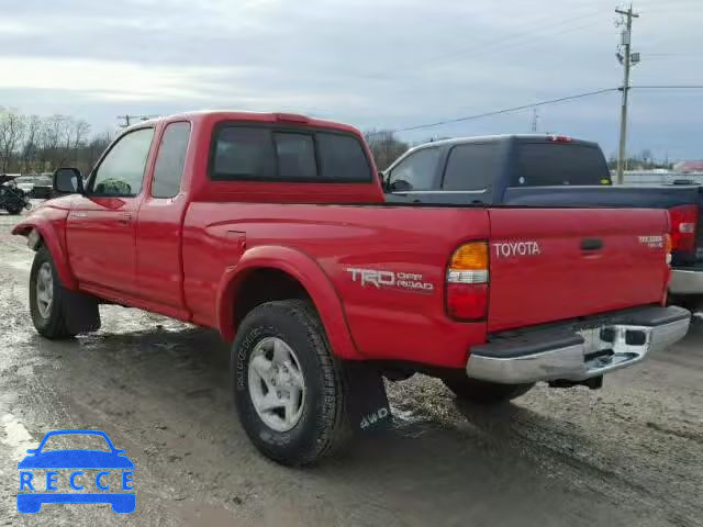 2001 TOYOTA TACOMA XTR 5TEWN72N31Z865950 image 2