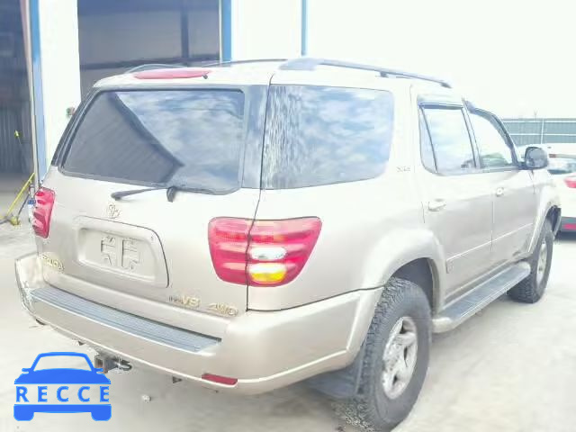 2001 TOYOTA SEQUOIA SR 5TDBT44A21S016158 image 3