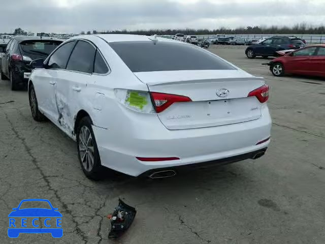 2016 HYUNDAI SONATA SPO 5NPE34AF6GH423539 image 2