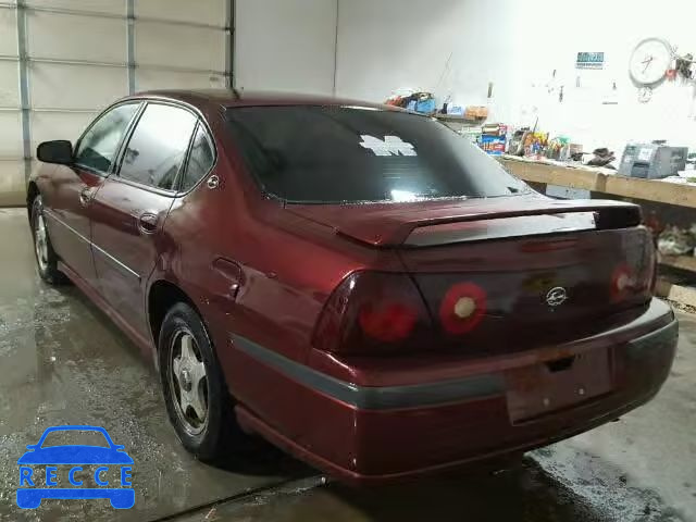 2000 CHEVROLET IMPALA LS 2G1WH55K0Y9177085 image 2