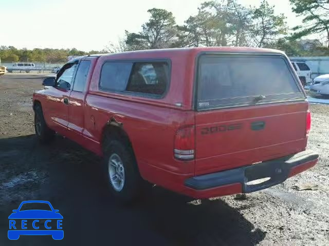 1999 DODGE DAKOTA 1B7GL22XXXS110774 image 2