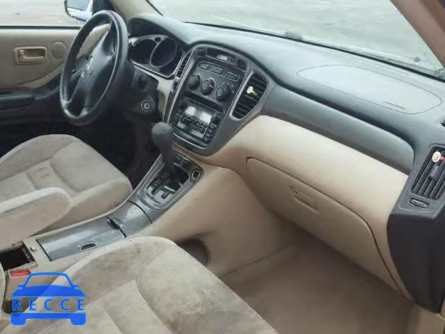 2003 TOYOTA HIGHLANDER JTEGF21A630072658 зображення 4