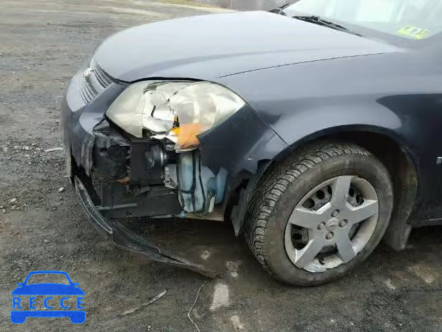 2009 CHEVROLET COBALT LS 1G1AK58H297120398 image 9