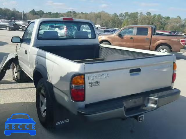 2001 TOYOTA TACOMA 5TEPM62NX1Z739425 image 2