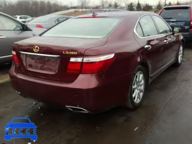 2009 LEXUS LS460 AWD JTHCL46F095000425 Bild 3