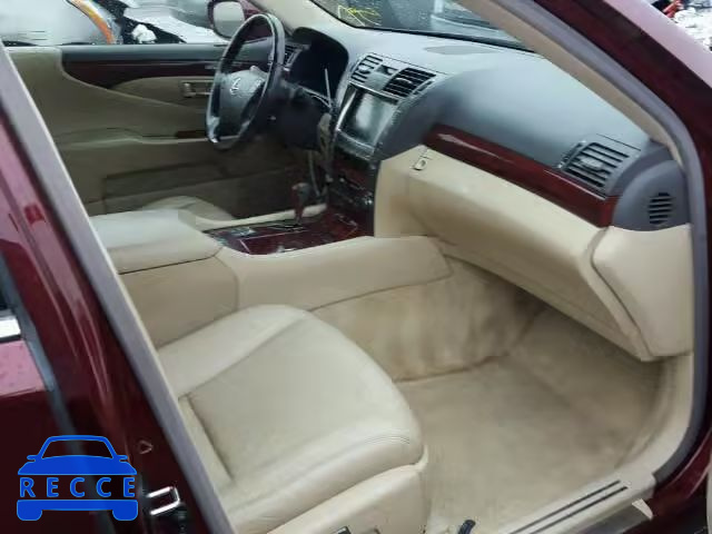 2009 LEXUS LS460 AWD JTHCL46F095000425 Bild 4