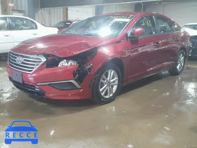 2016 HYUNDAI SONATA SE 5NPE24AF0GH368377 зображення 1