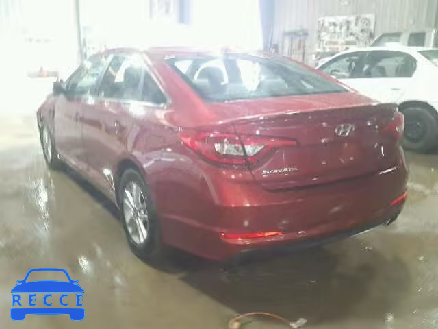 2016 HYUNDAI SONATA SE 5NPE24AF0GH368377 image 2