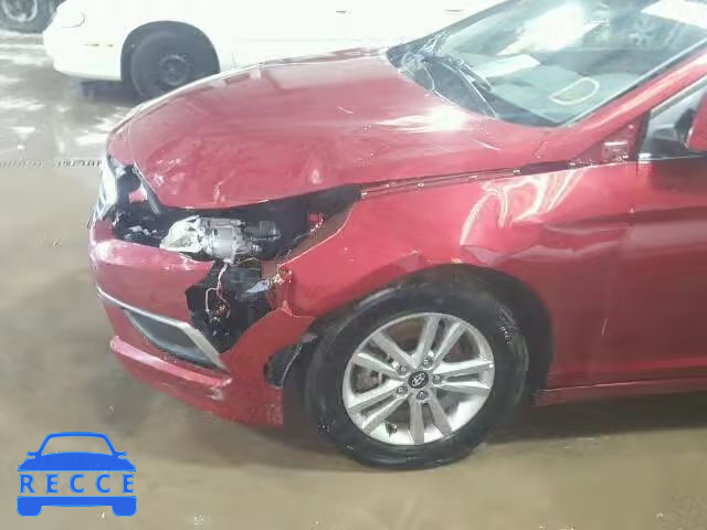 2016 HYUNDAI SONATA SE 5NPE24AF0GH368377 зображення 8