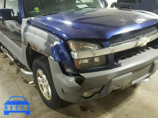 2002 CHEVROLET AVALANCHE 3GNEK13T82G159625 зображення 8