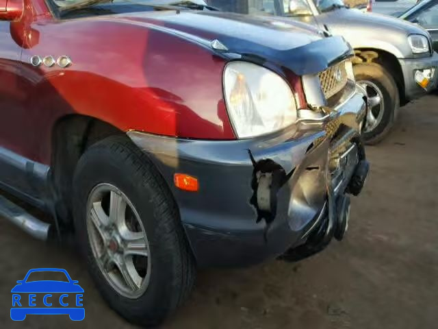 2004 HYUNDAI SANTA FE G KM8SC73D54U612308 image 9