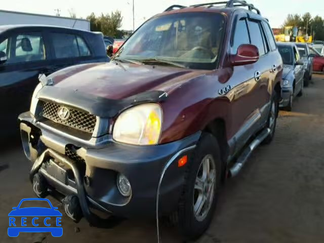 2004 HYUNDAI SANTA FE G KM8SC73D54U612308 image 1