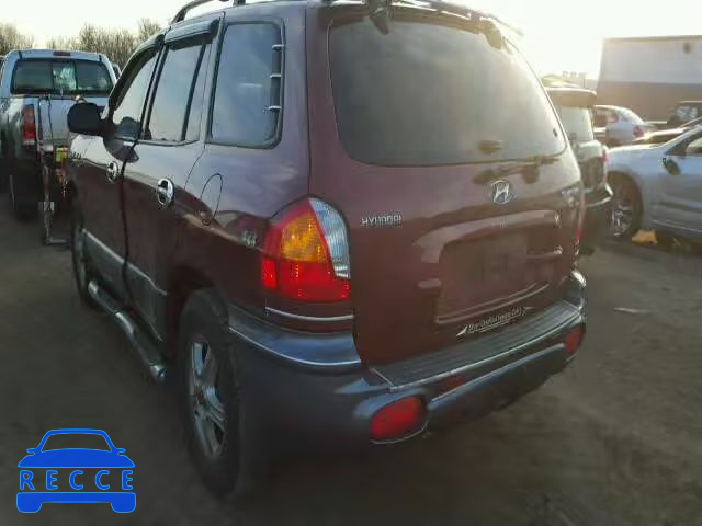 2004 HYUNDAI SANTA FE G KM8SC73D54U612308 image 2