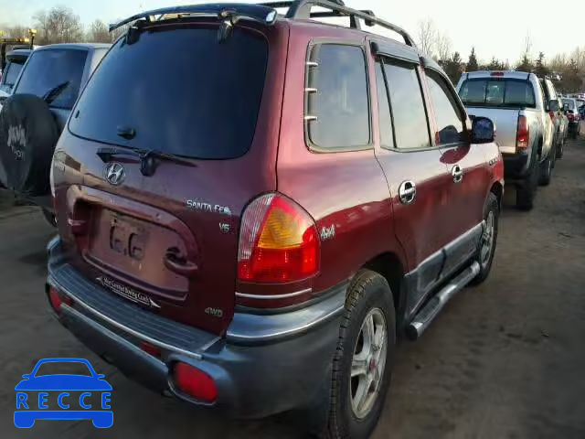 2004 HYUNDAI SANTA FE G KM8SC73D54U612308 image 3