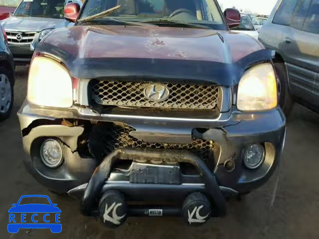 2004 HYUNDAI SANTA FE G KM8SC73D54U612308 image 8