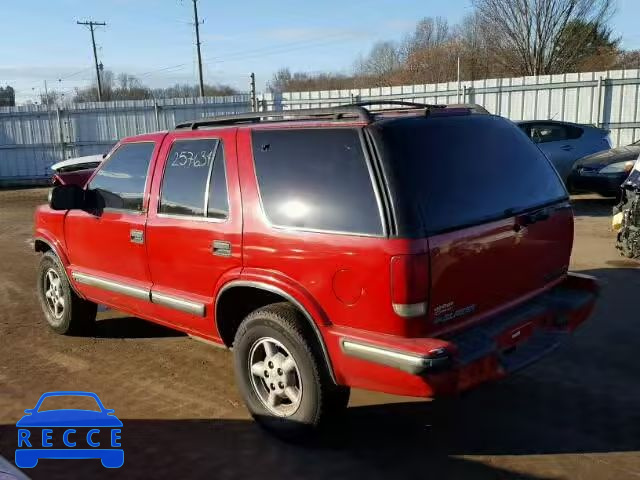 1999 CHEVROLET BLAZER 1GNDT13W5XK173341 image 2