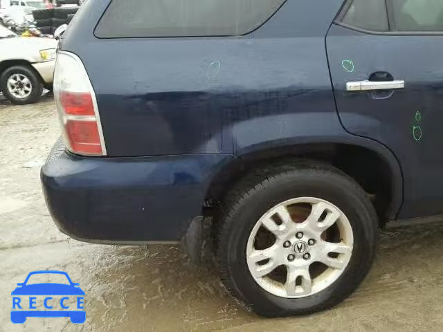 2004 ACURA MDX Touring 2HNYD18644H522096 зображення 9