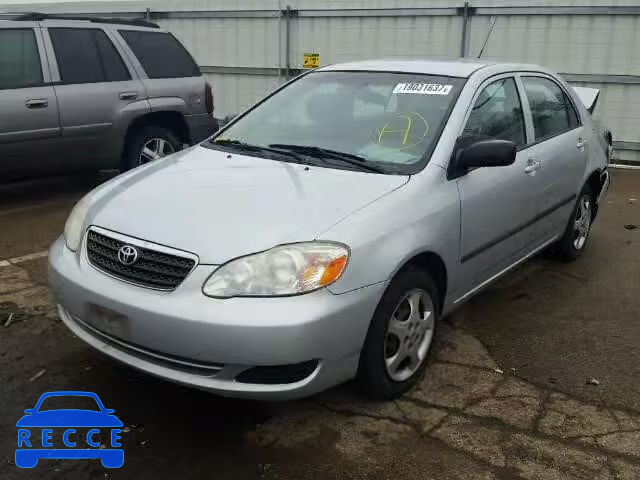 2008 TOYOTA COROLLA CE 2T1BR32E58C883135 image 1