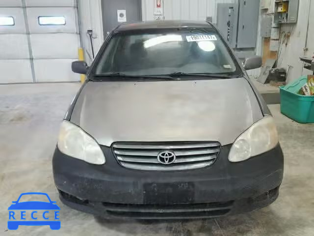 2003 TOYOTA COROLLA CE 1NXBR32E03Z138445 зображення 9