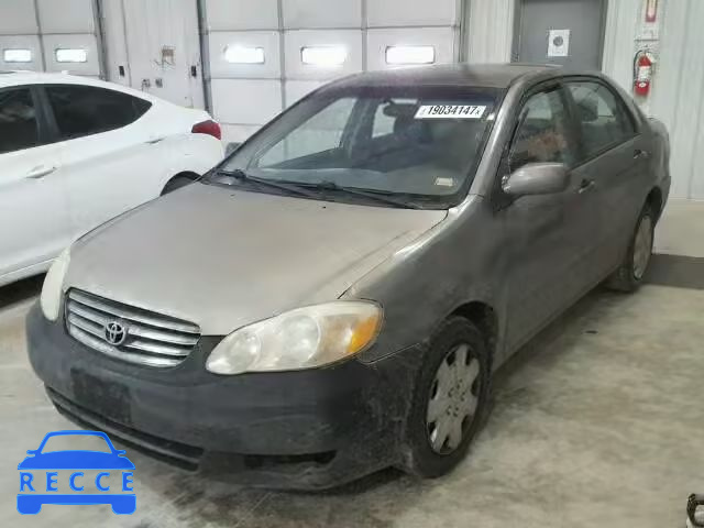 2003 TOYOTA COROLLA CE 1NXBR32E03Z138445 Bild 1