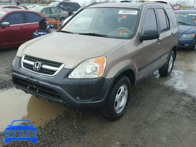 2004 HONDA CR-V LX JHLRD785X4C052425 image 1