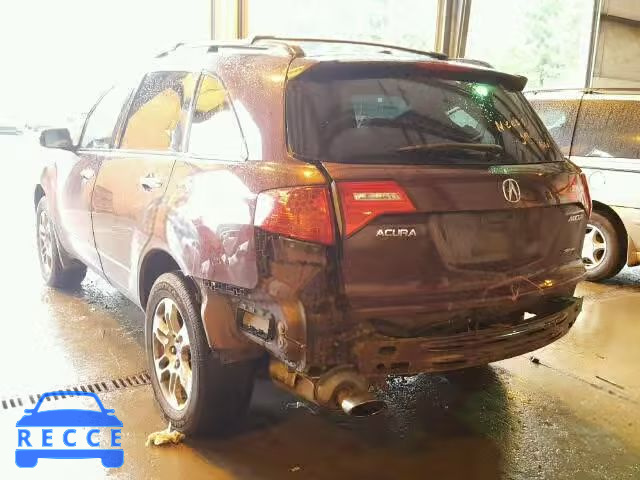 2007 ACURA MDX 2HNYD28247H507010 image 2