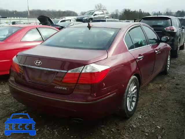 2009 HYUNDAI GENESIS KMHGC46E89U017002 image 3