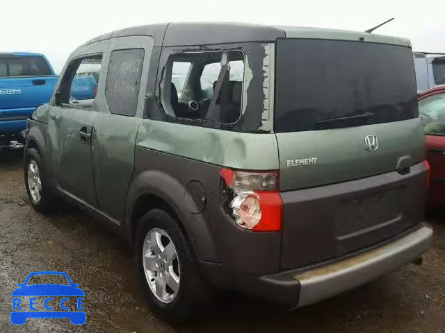 2004 HONDA ELEMENT EX 5J6YH28644L035767 image 2