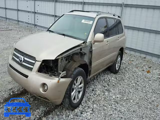 2006 TOYOTA HIGHLANDER JTEEW21A860015616 зображення 1